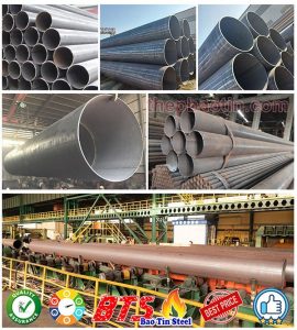bảng giá ống thép đen