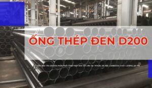 Ống thép đen D200